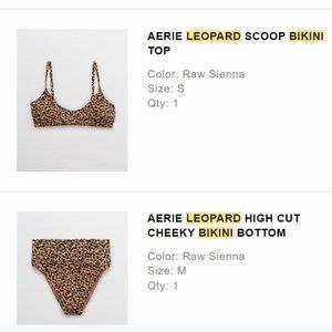 Aerie Leopard Bikini Set
